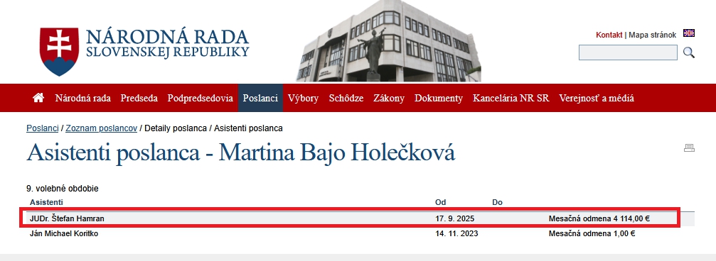 Exprezident polície Hamran má