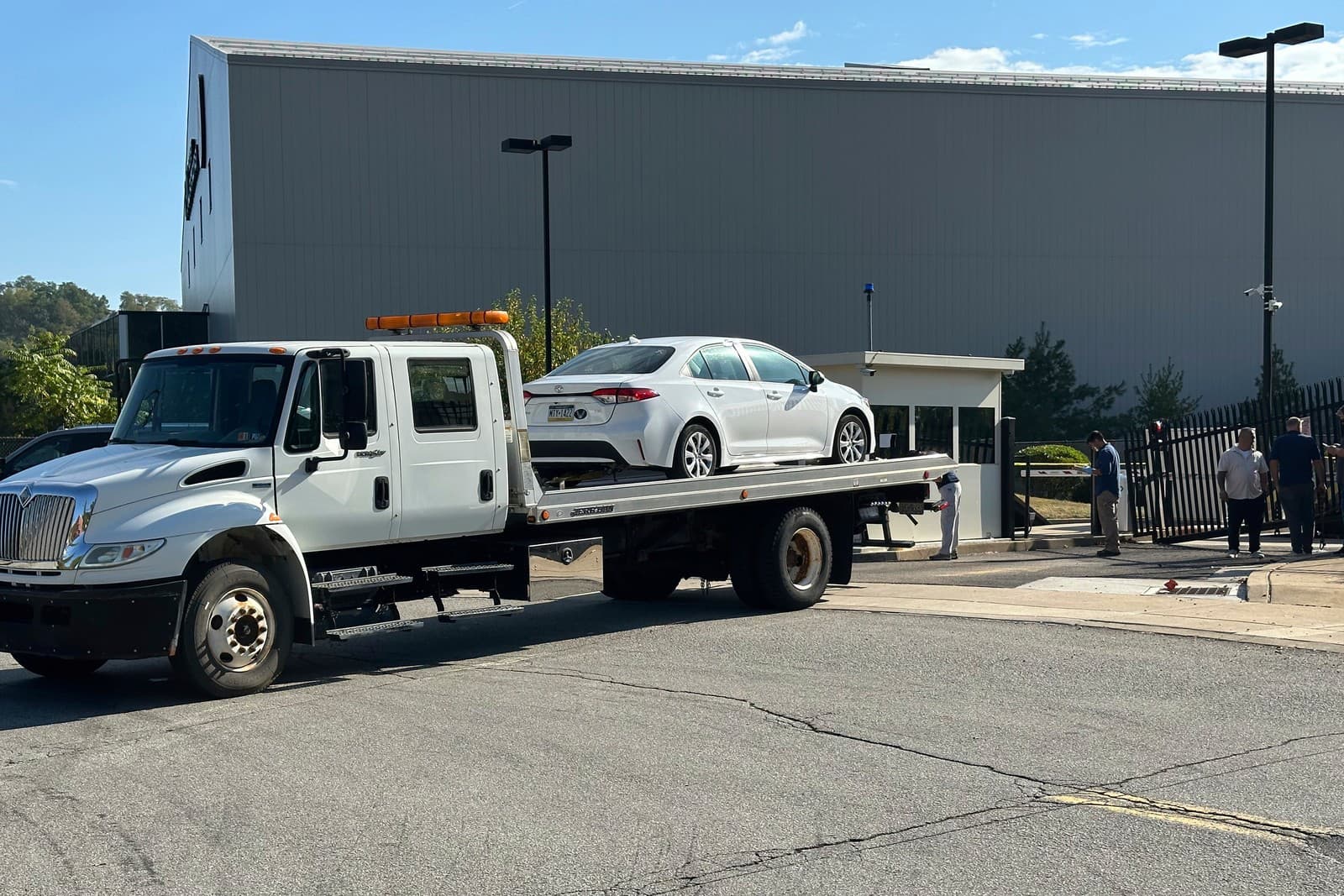 Incident pred FBI: FOTO