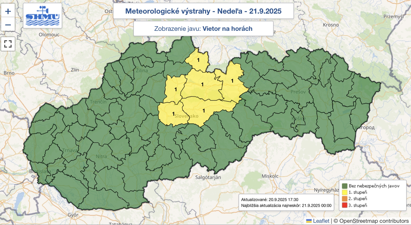 Meteorológovia varujú: Príde silný