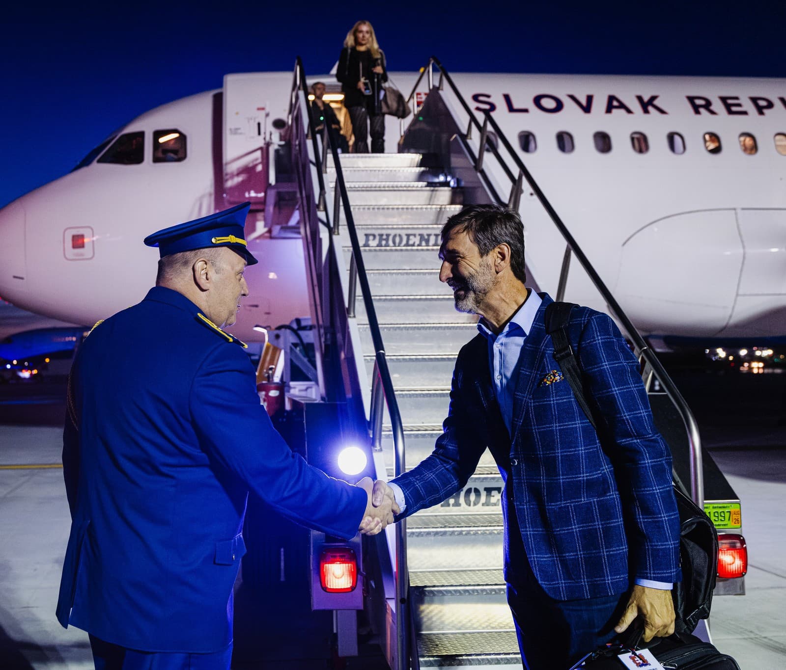 Spolu s prezidentom pricestoval do USA aj minister zahraničných vecí a európskych záležitostí Juraj Blanár.