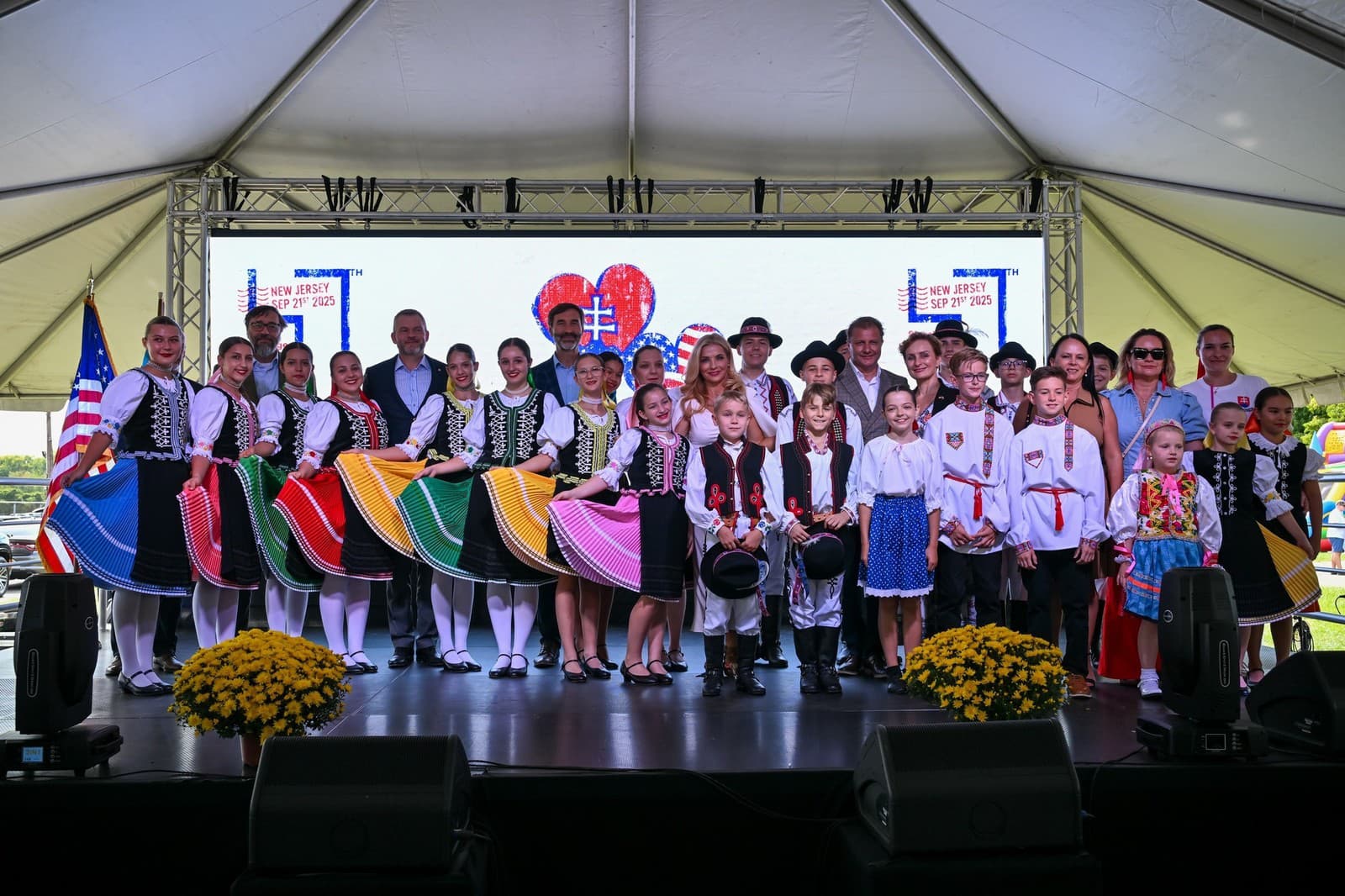 Slovenská delegácia sa zúčastnila aj na 47. ročníku Slovak Heritage Festivalu v New Jersey – jedného z najväčších krajanských podujatí v USA.