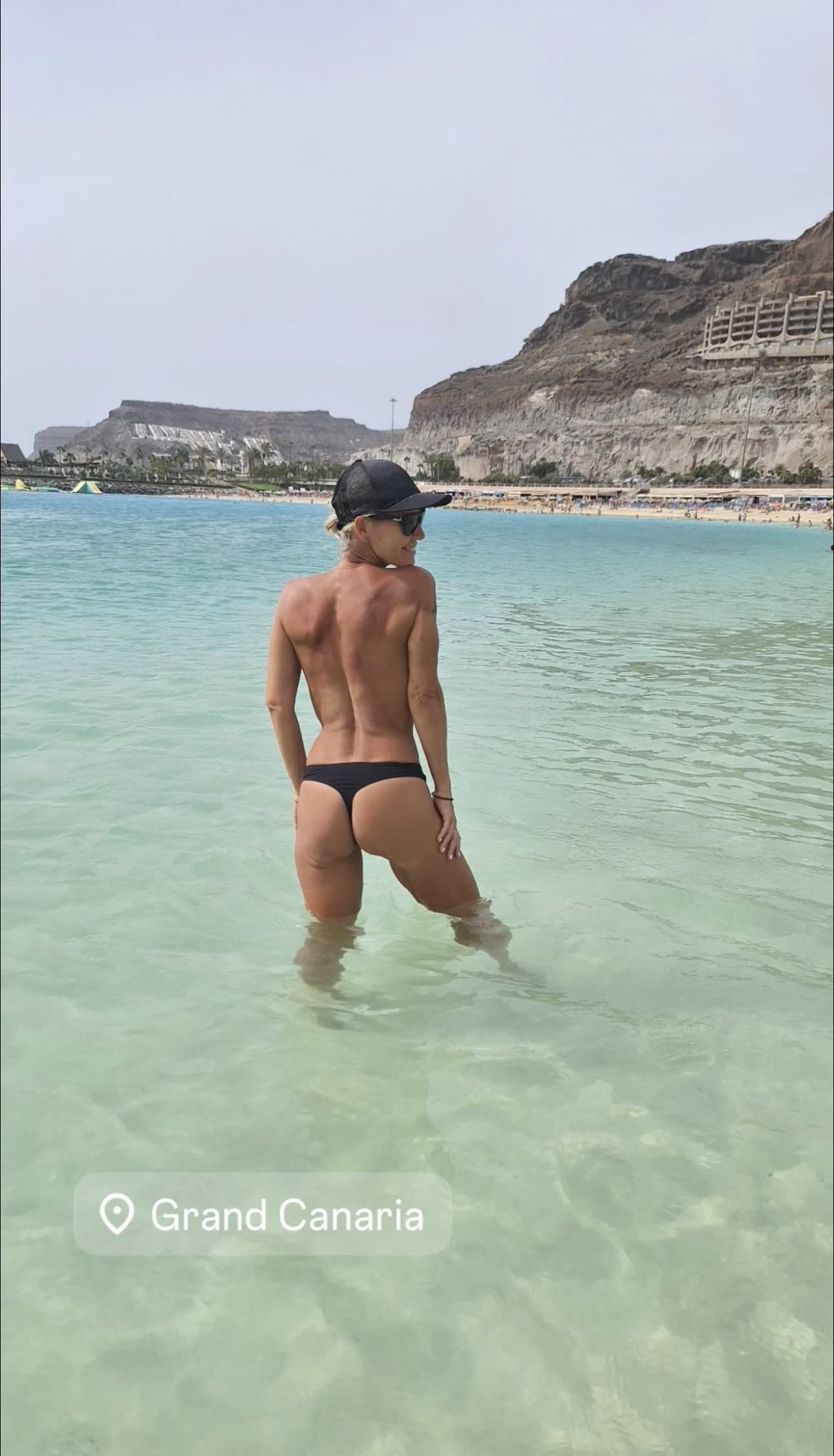 Erika Barkolová si užíva na Kanárskych ostrovoch.