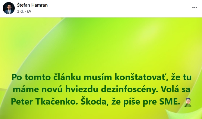 Nový konflikt v SaS: