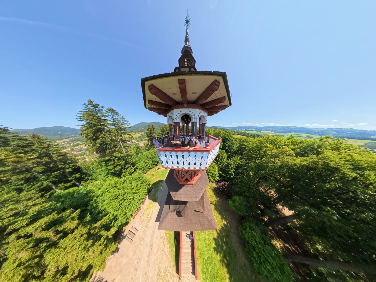 Rozhľadne, kaňon aj Baťova