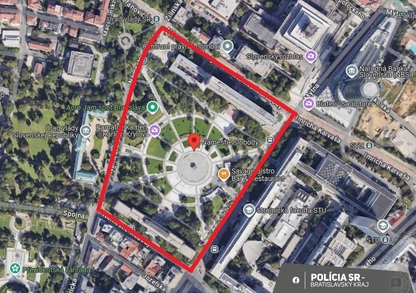 Doprava v centre Bratislavy