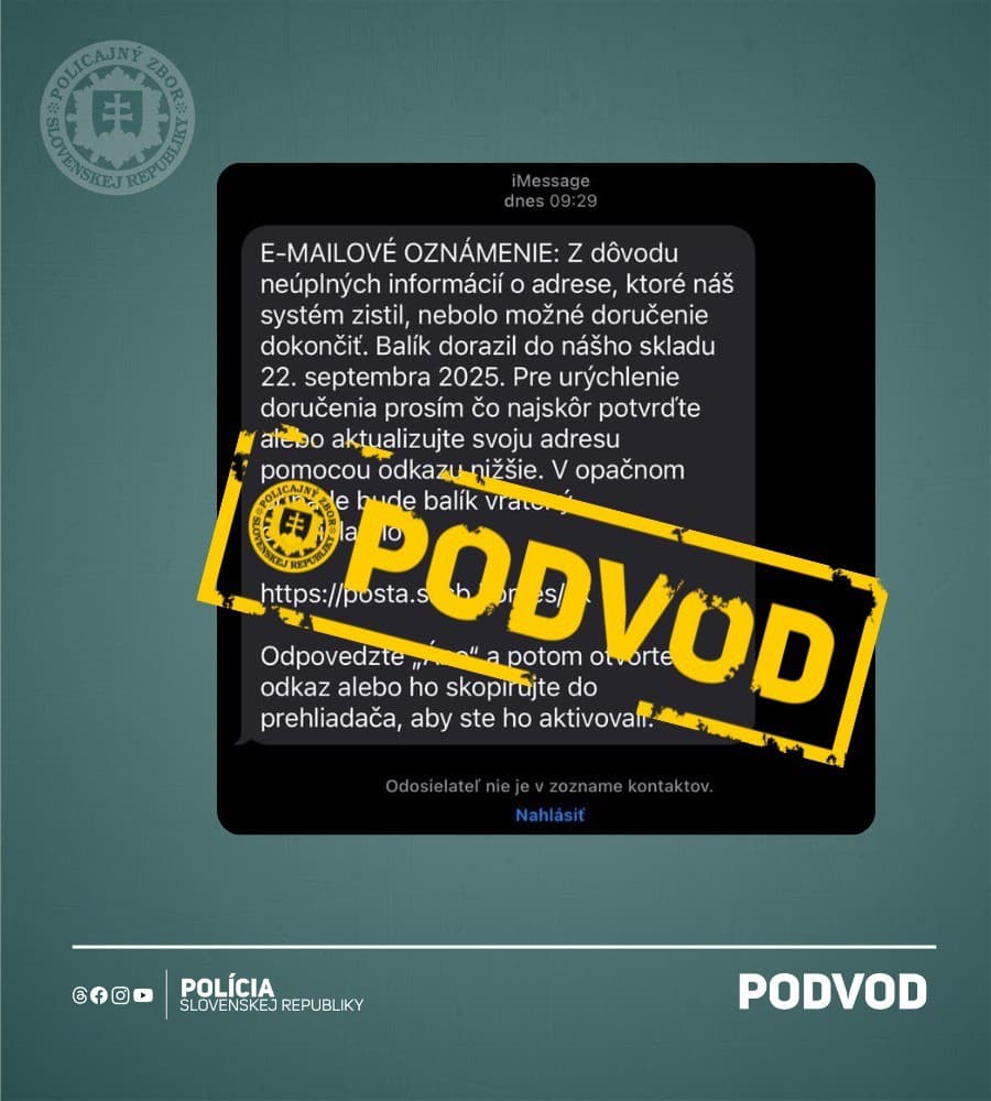 Slovákom hromadne chodí TÁTO