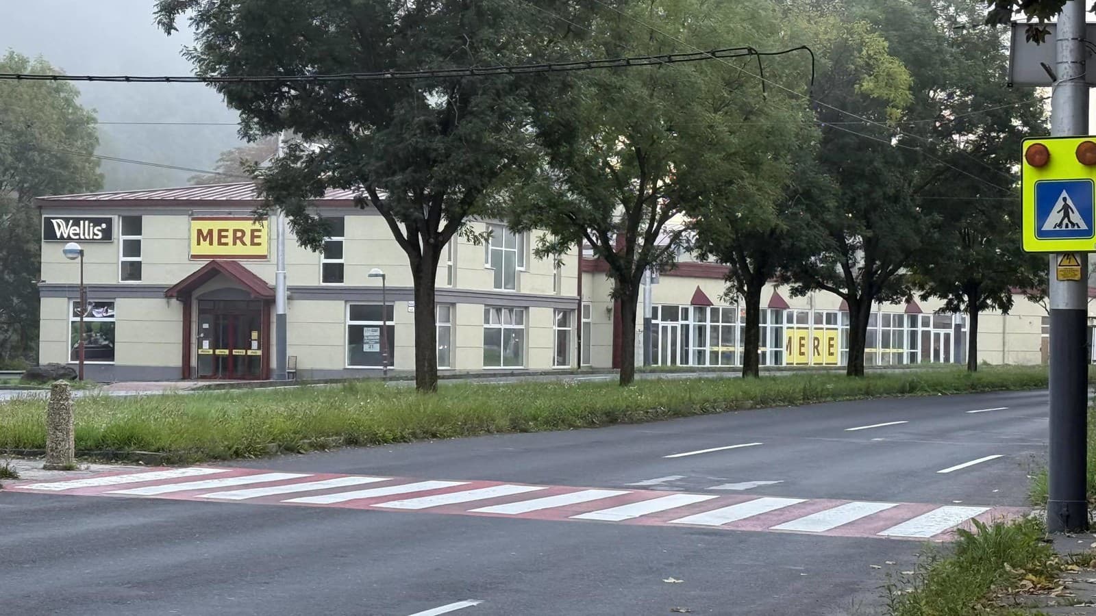 Pripravovaná predajne Mere v Banskej Bystrici.