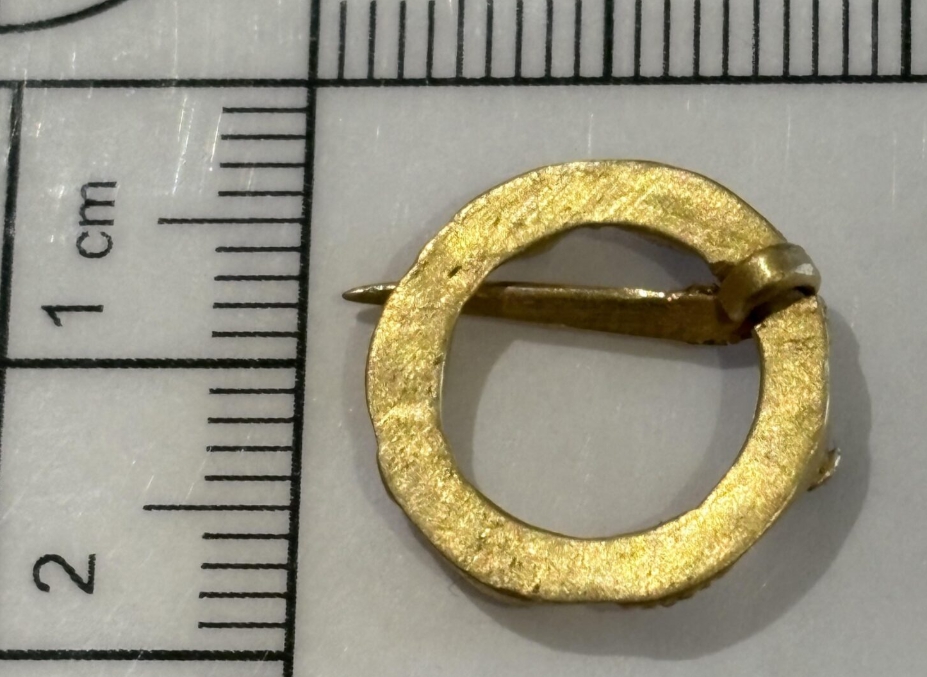 Amatérsky hľadač objavil raritnú brošňu zo 13. storočia.