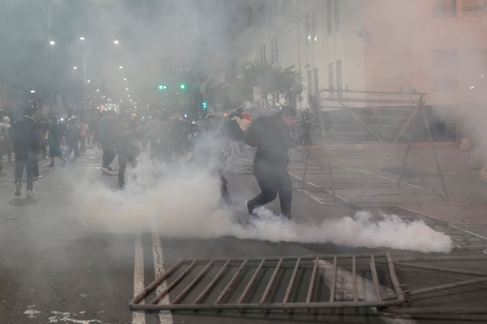 Protivládne protesty v Peru