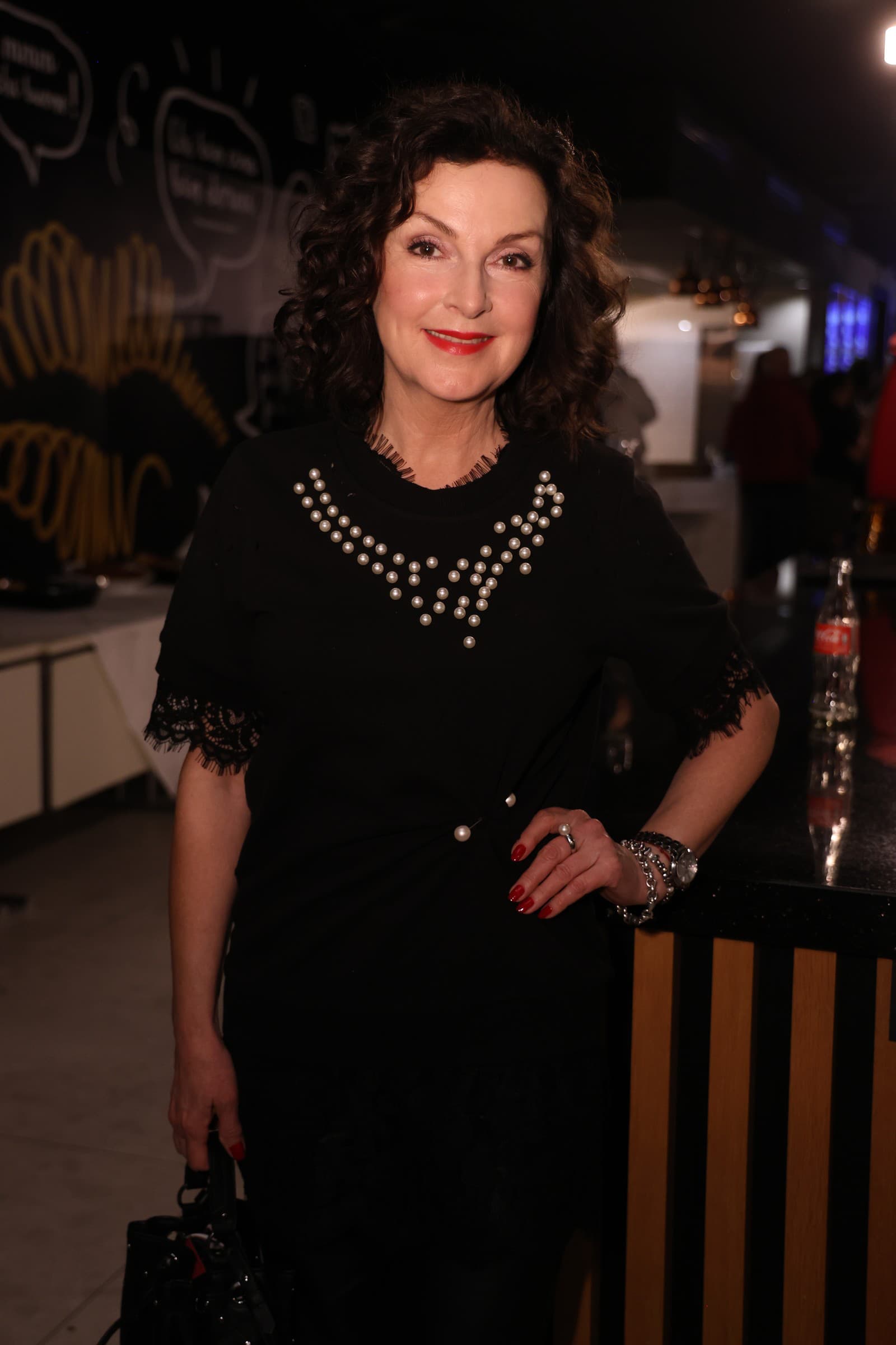 Krst knihy Igora Kmeťa. Na snímke Beáta Dubasová