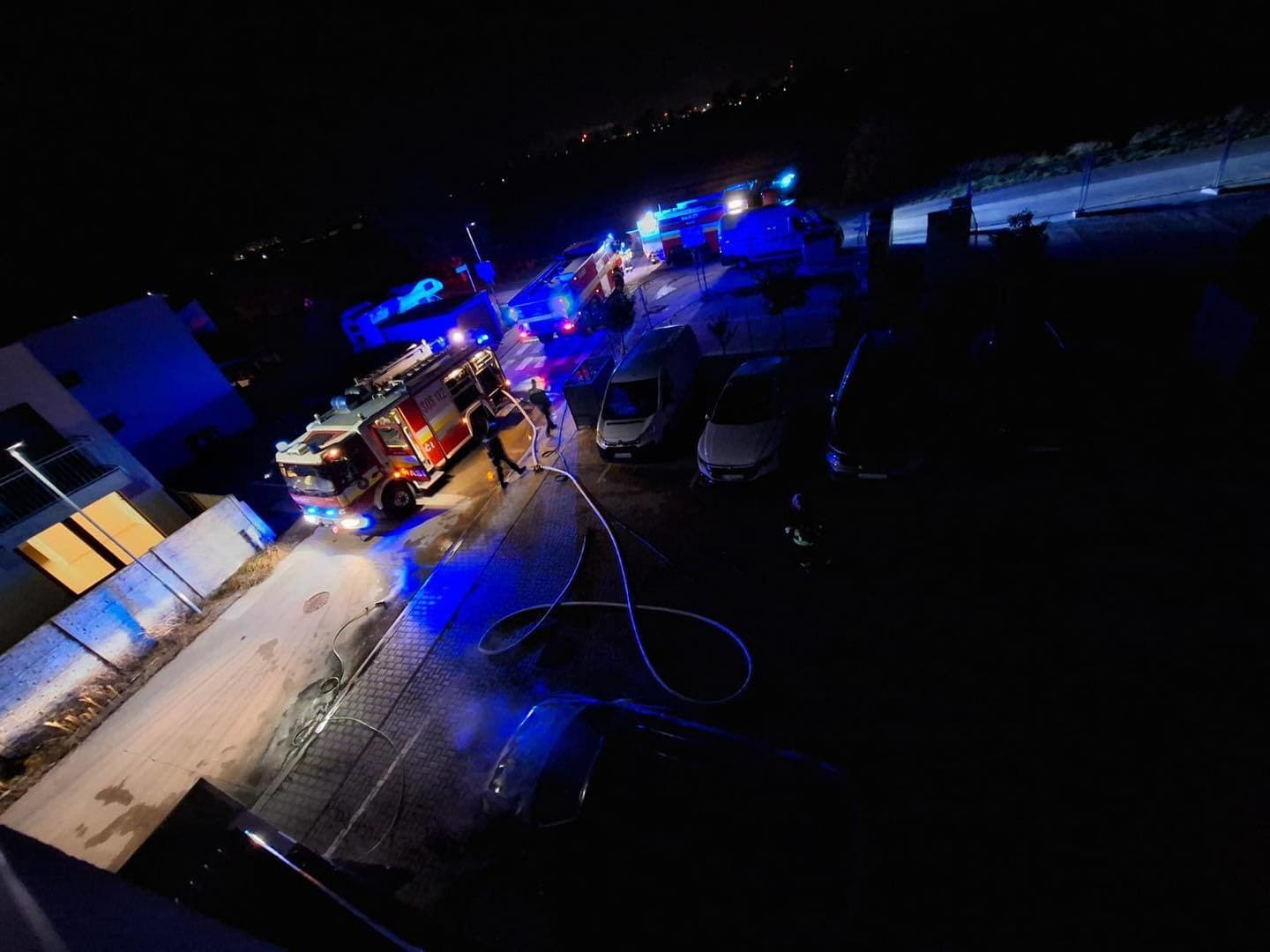 Úmyselný požiar v Rovinke