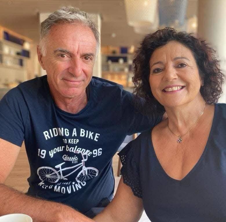 Jeremy Gambin s manželkou Lorraine 