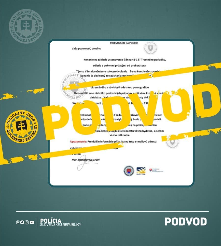 Ľudia dostávajú maily, ktoré