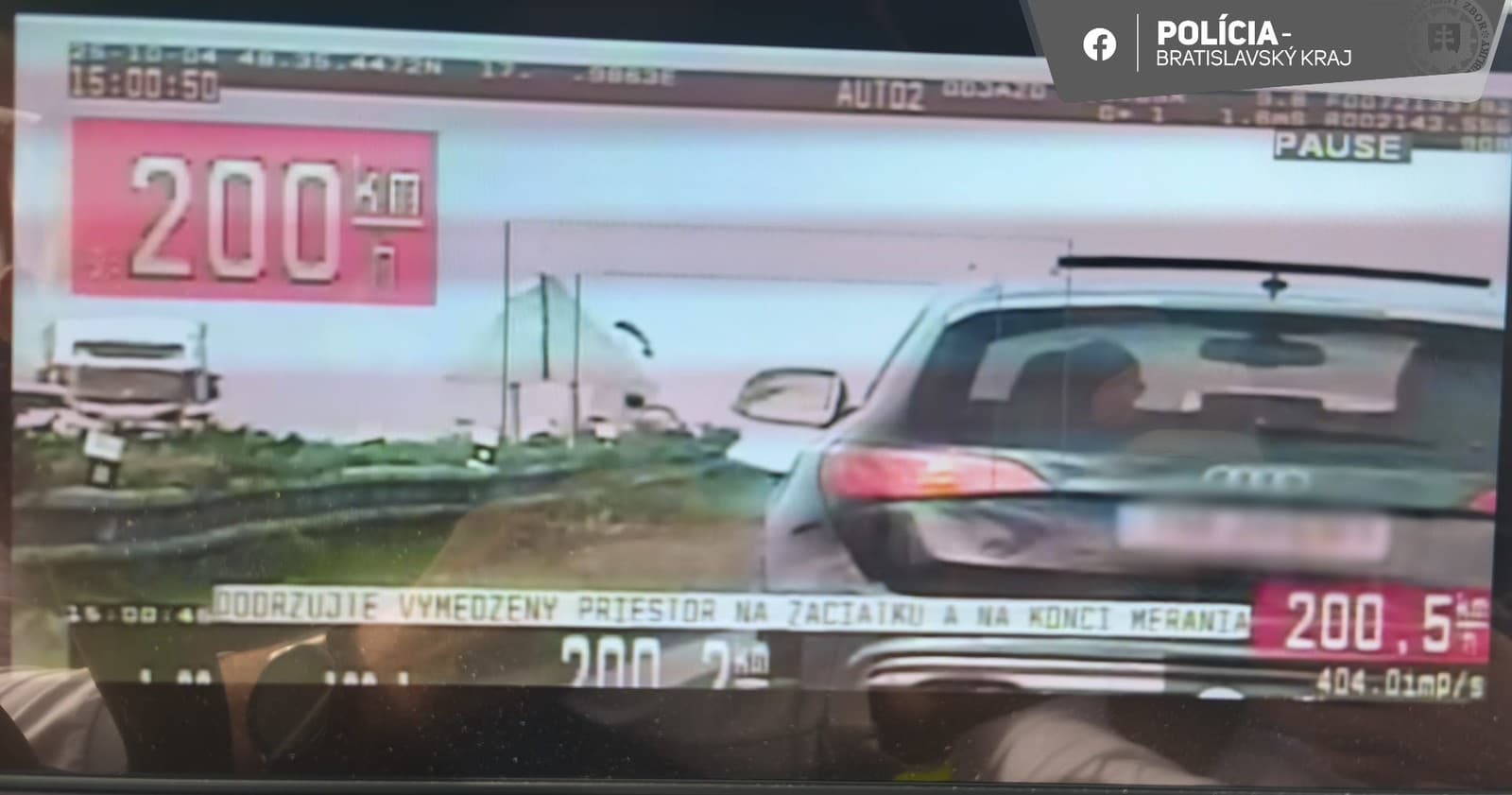 Polícia zaznamenala vodičov, ktorí