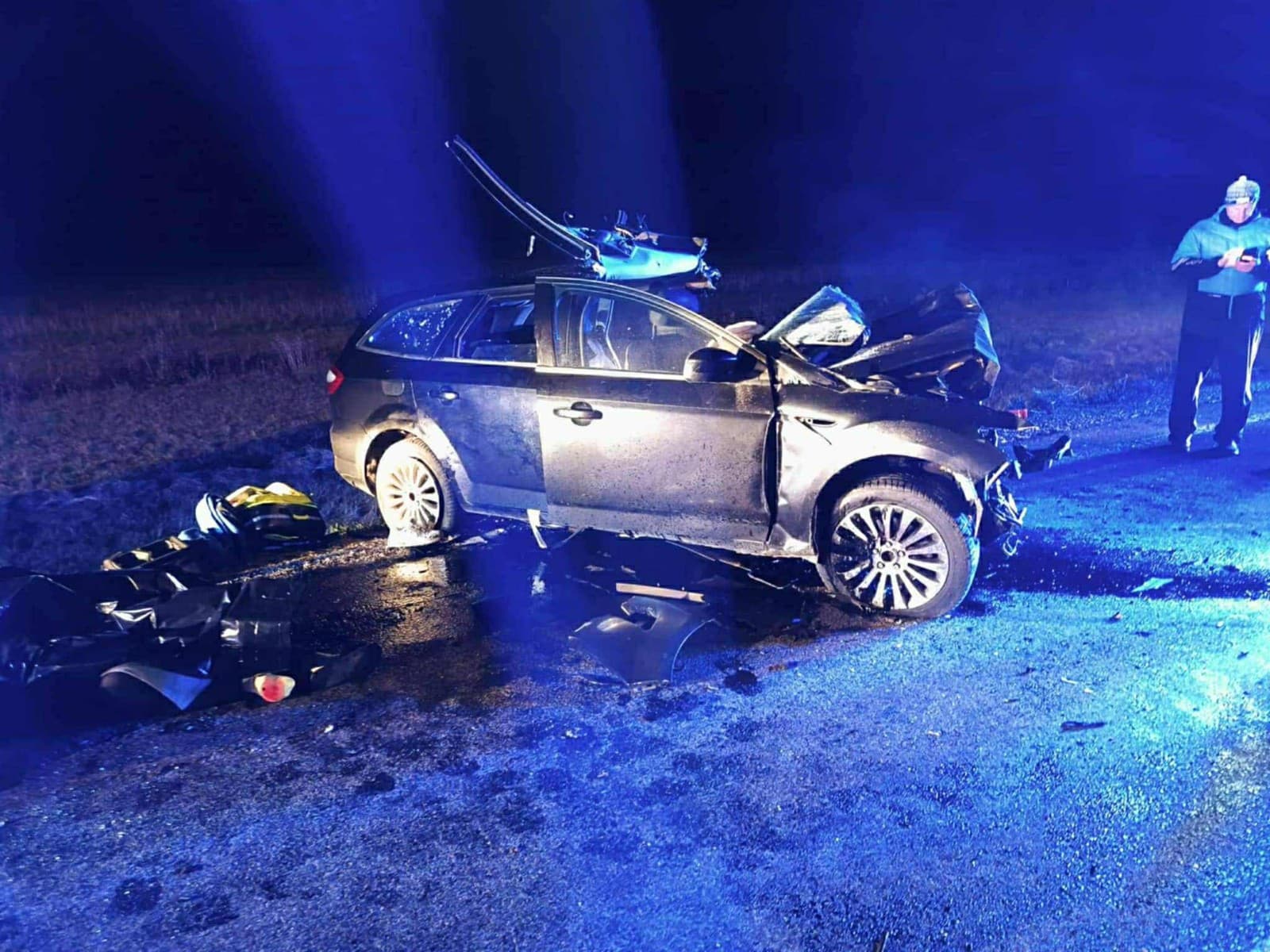 MIMORIADNE Ťažká dopravná nehoda