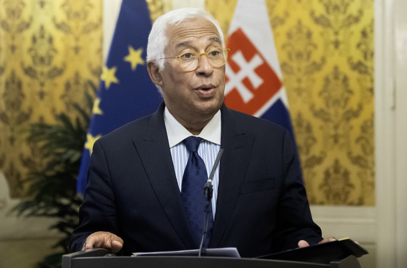 Predseda Európskej rady António Costa.