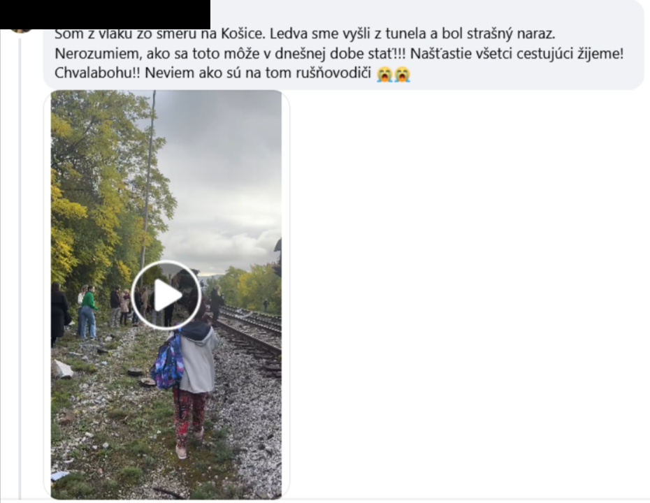 Prehovorila cestujúca z havarovaného