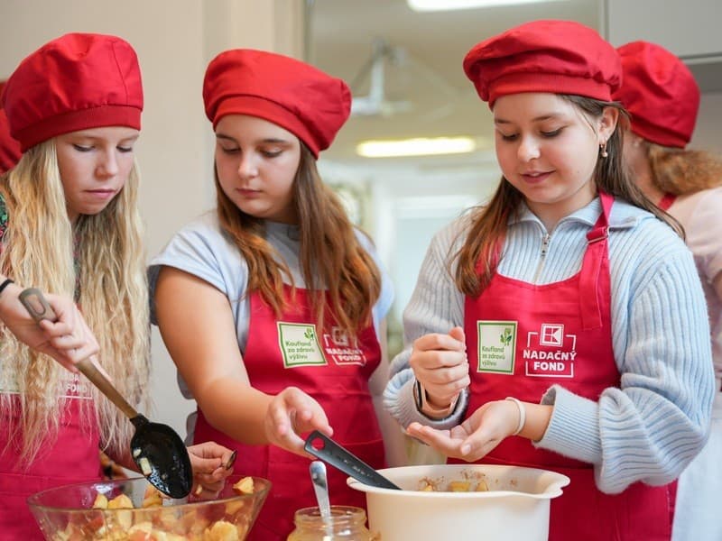 Na slovenské školy sa vďaka Kauflandu opäť vrátili krúžky varenia
