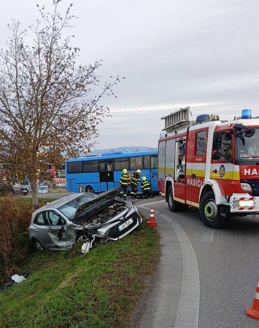 Dopravná nehoda v Bánovciach