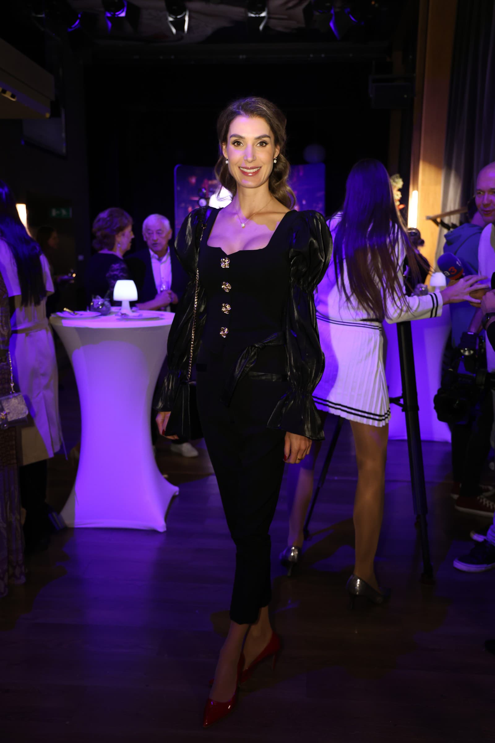 Premiéra muzikálovej šou Pánska jazda. Na snímke Simona Frantová