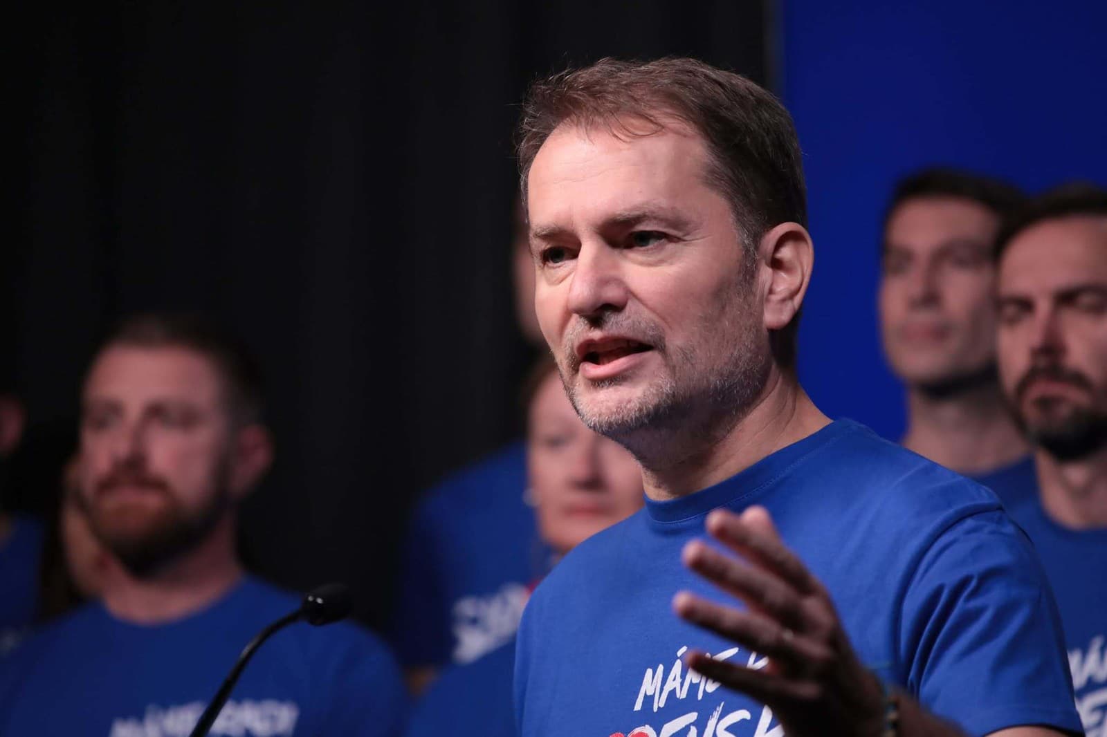 Matovič sa na brífingu