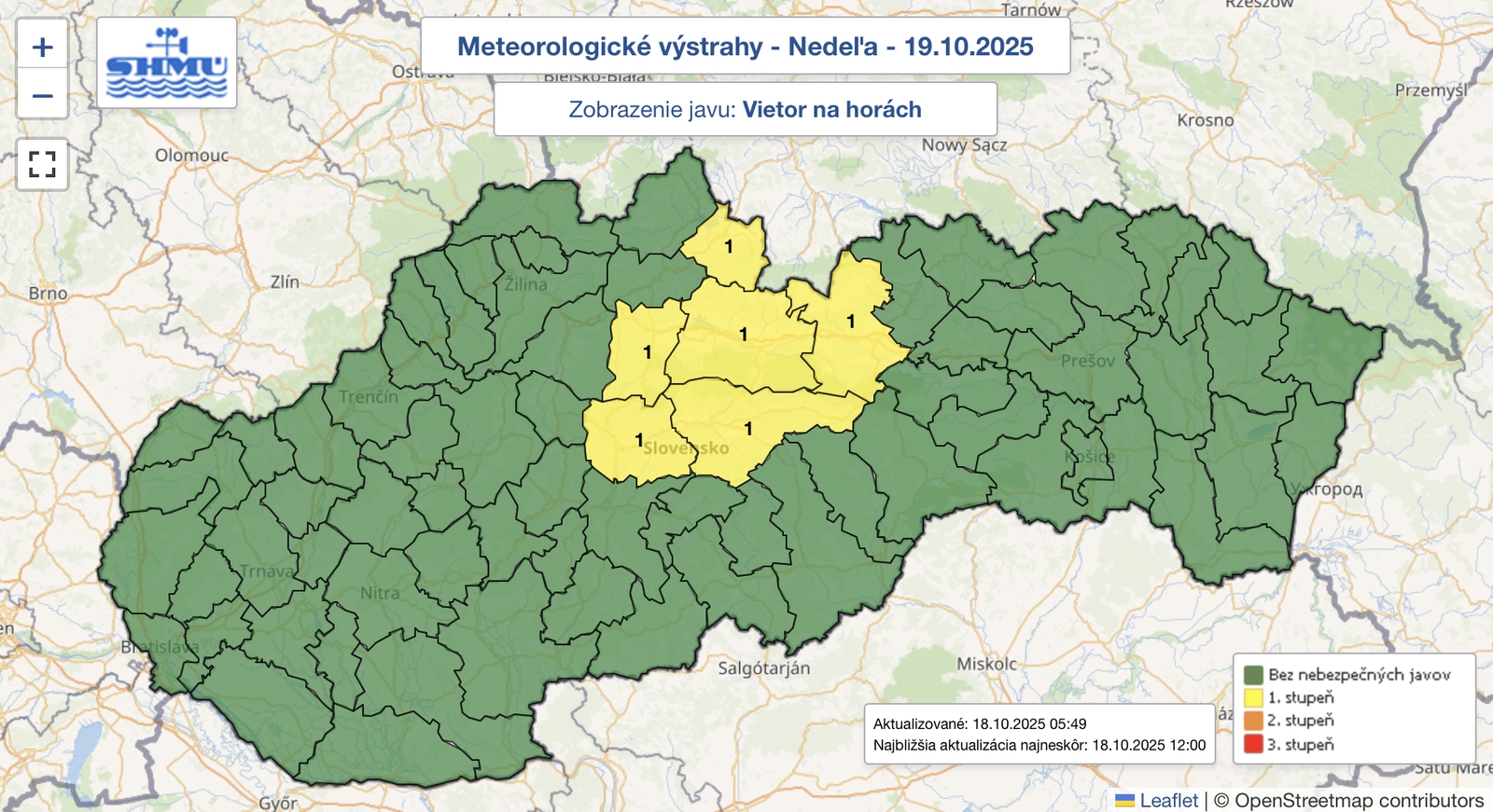 Meteorológovia varujú pred silným