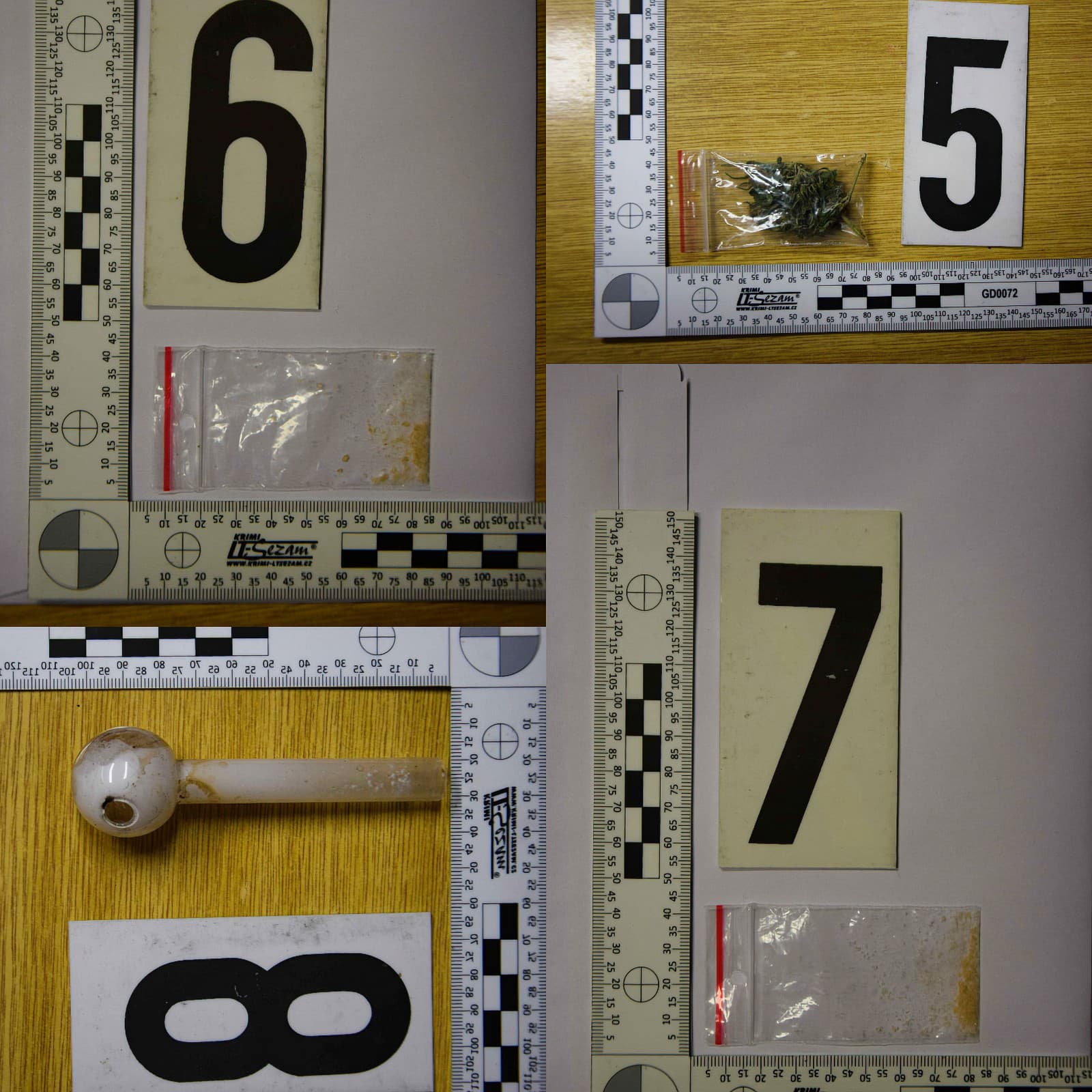 Spolujazdkyňa počas kontroly odovzdala policajtom celú paletu rôznych podozrivých látok