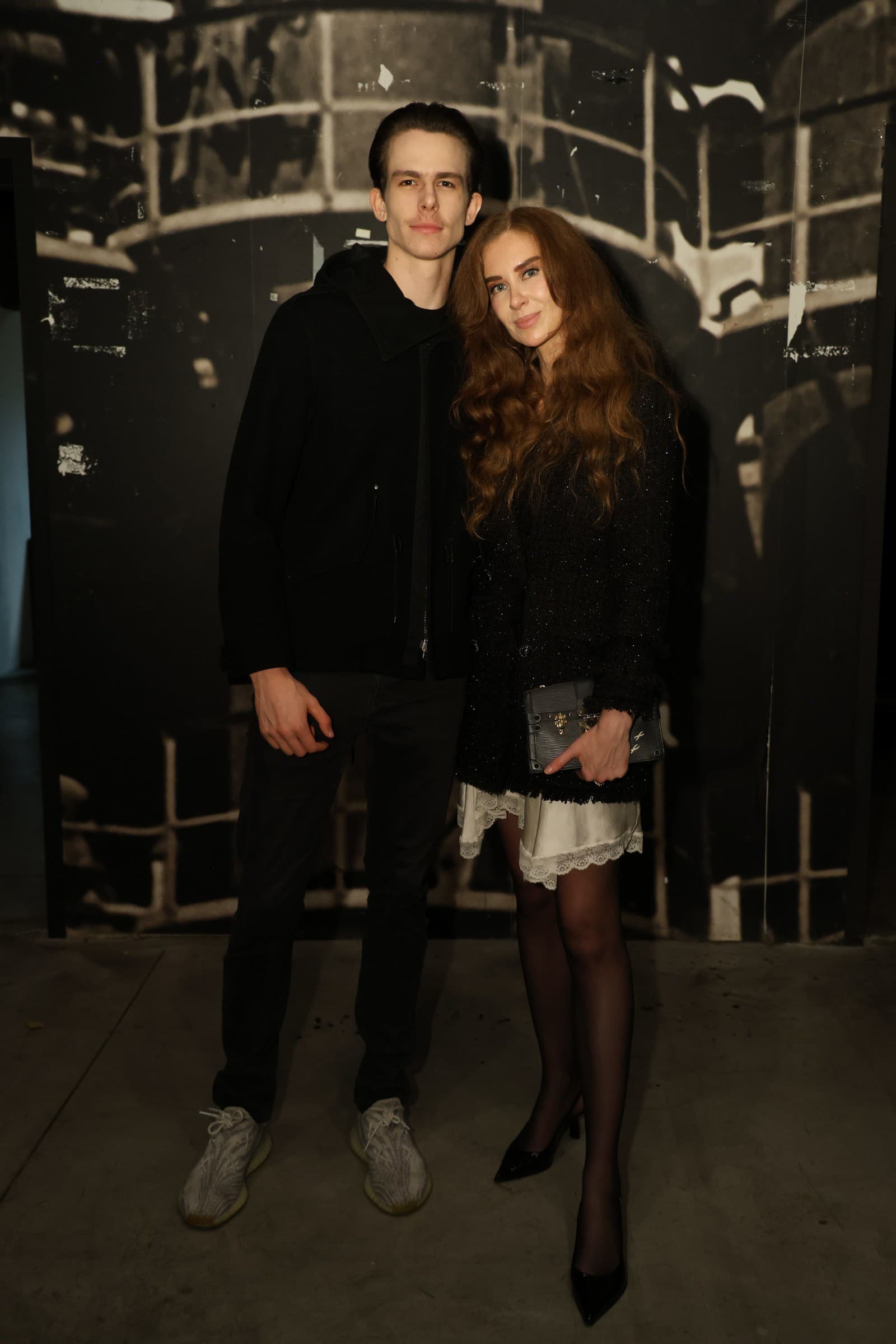 Bratislavské módne dni. Na snímke Eva Verešová so synom