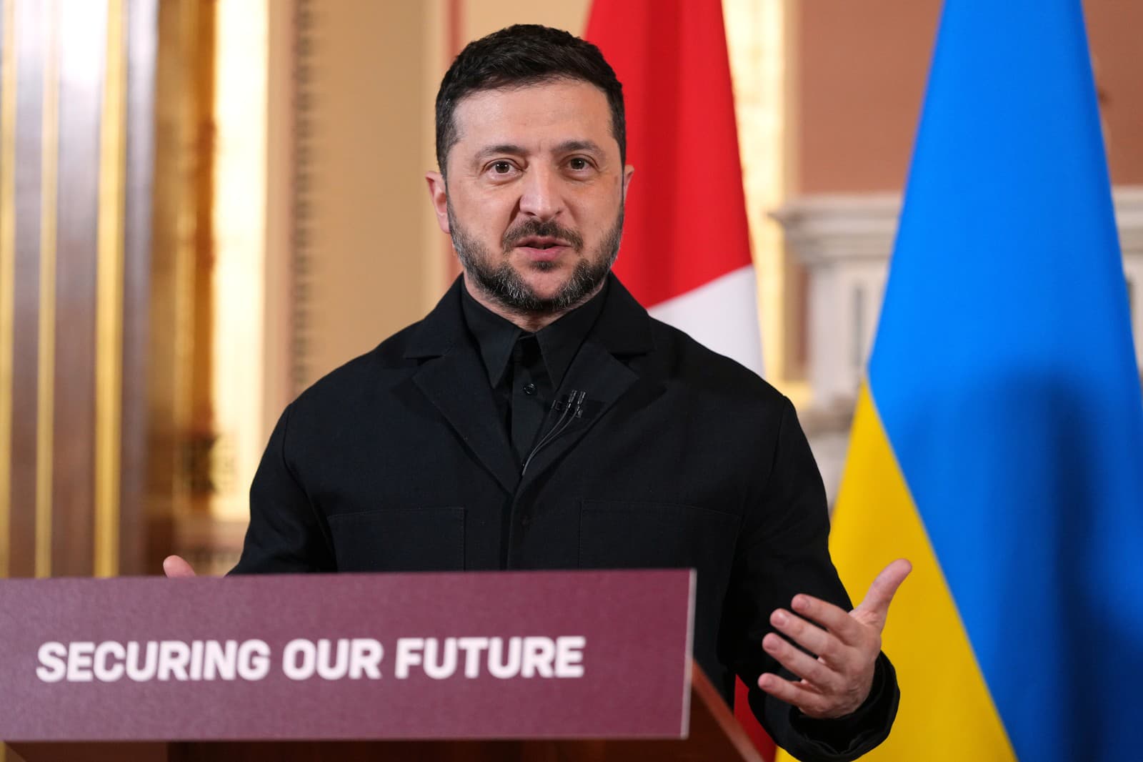 Ukrajinský prezident Volodymyr Zelenskyj.