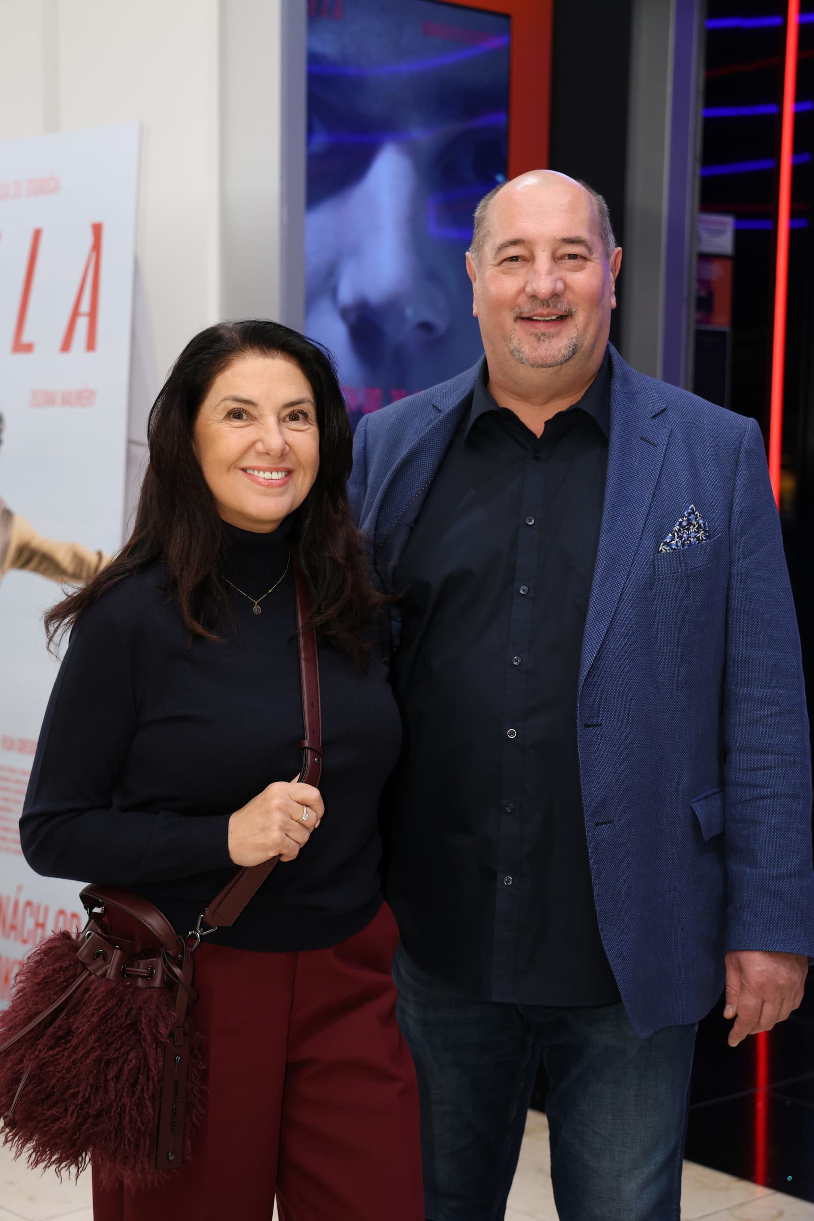 Premiéra filmu Nepela. Na snímke manželia Malachovskí