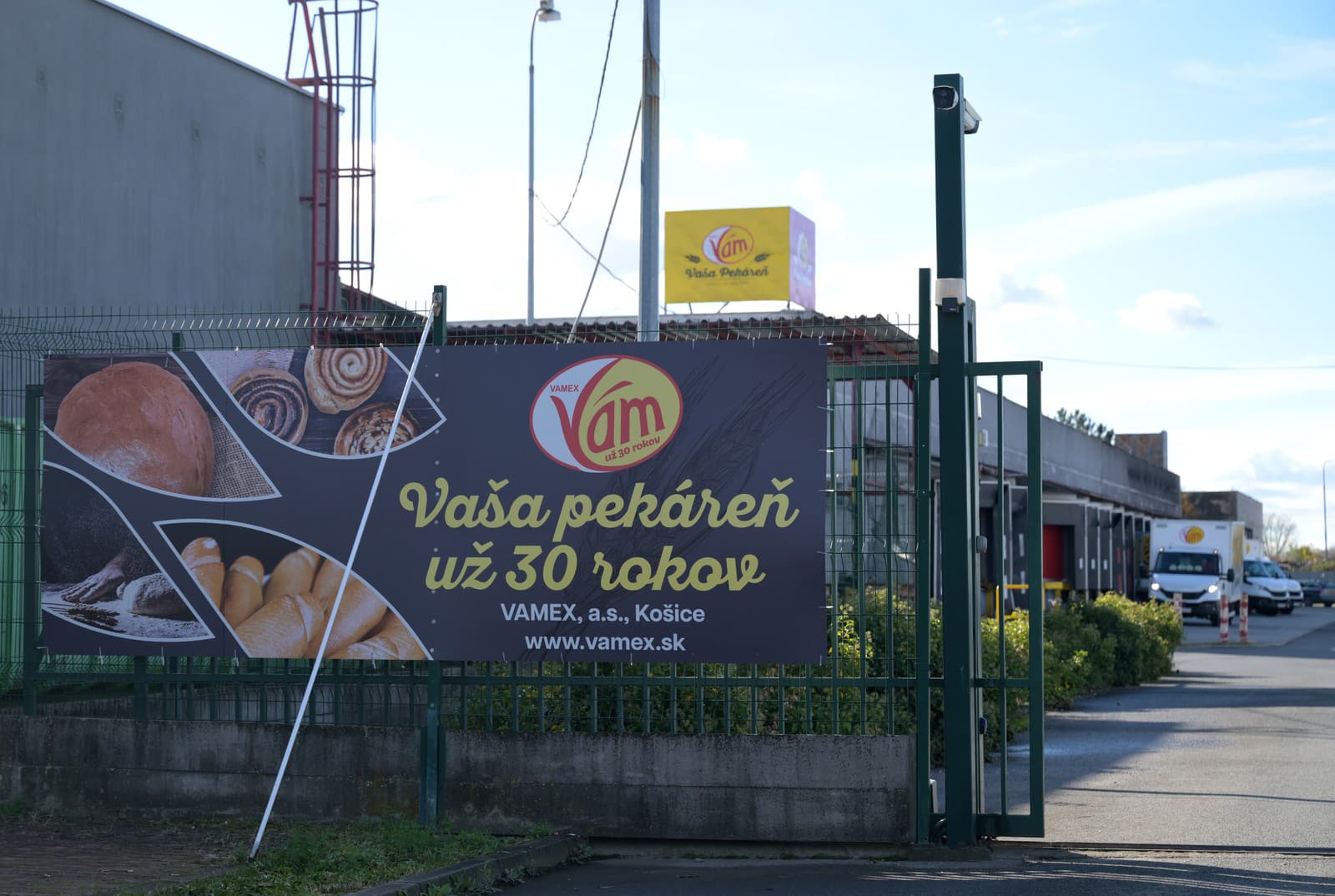 Na snímke spoločnosť Vamex Košice, odkiaľ sa okolo 9.15 h bez dovolenia vzdialil z pracoviska väzeň Andreas Polyák v Košiciach