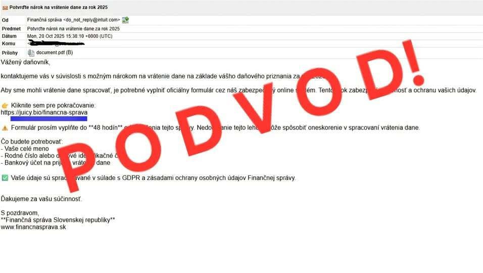 Šíri sa ďalší premyslený