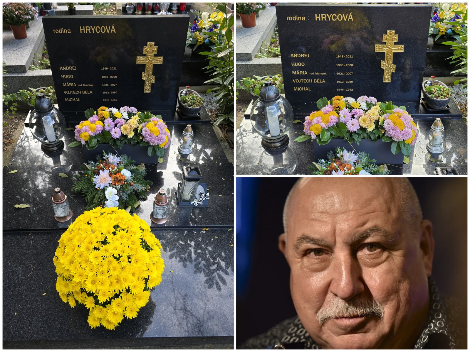 herec Andy Hryc (1949 - 2021)