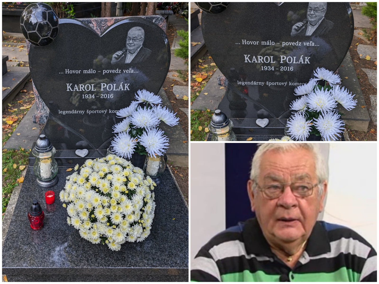 športový komentátor Karol Polák (1934 - 2016)