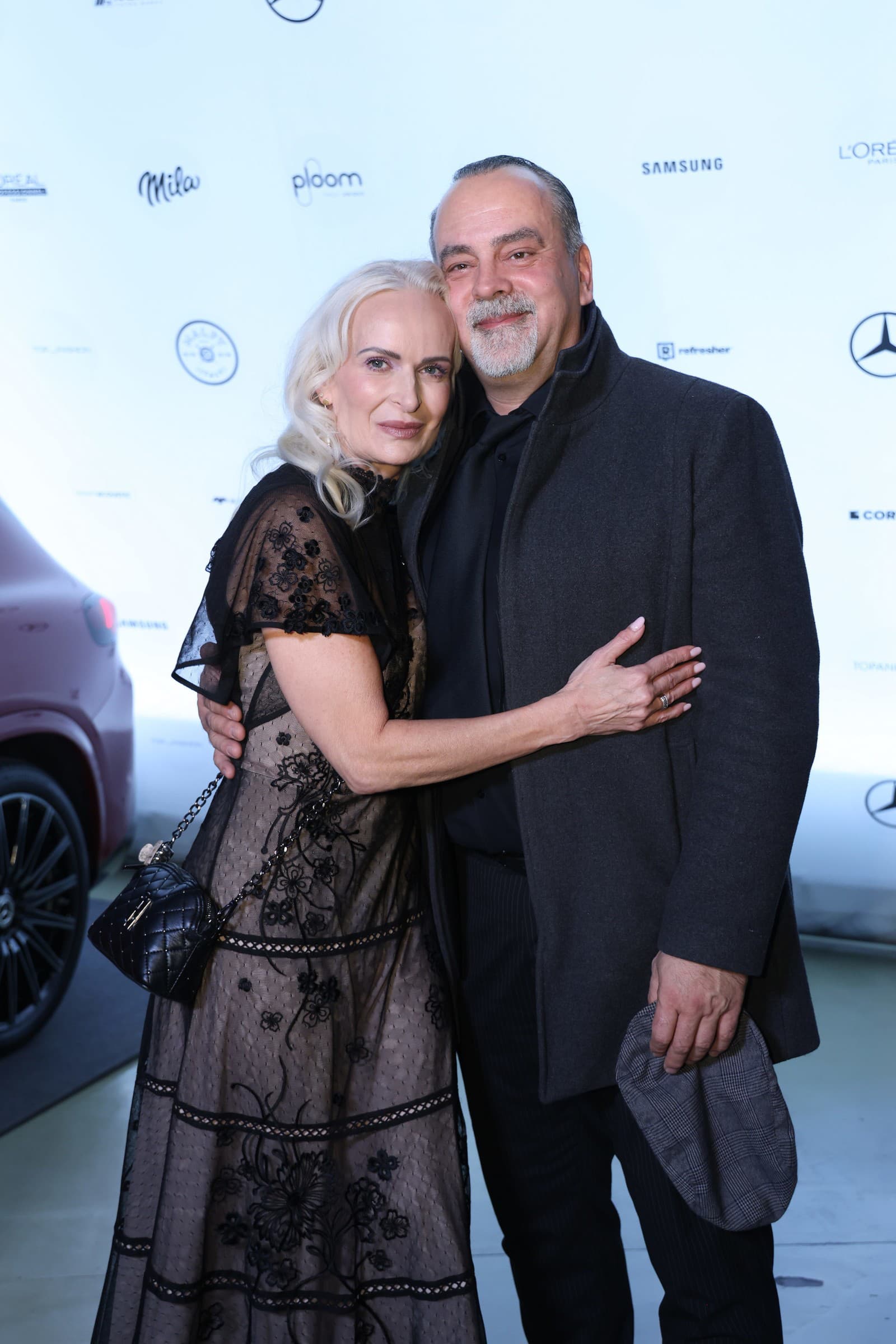 Fashion Live. Na snímke Sväťo Malachovský s priateľkou