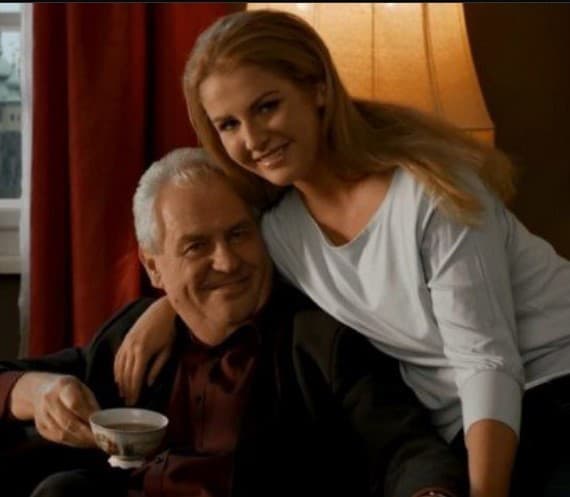 Exprezident ČR Miloš Zeman s dcérou Kateřinou