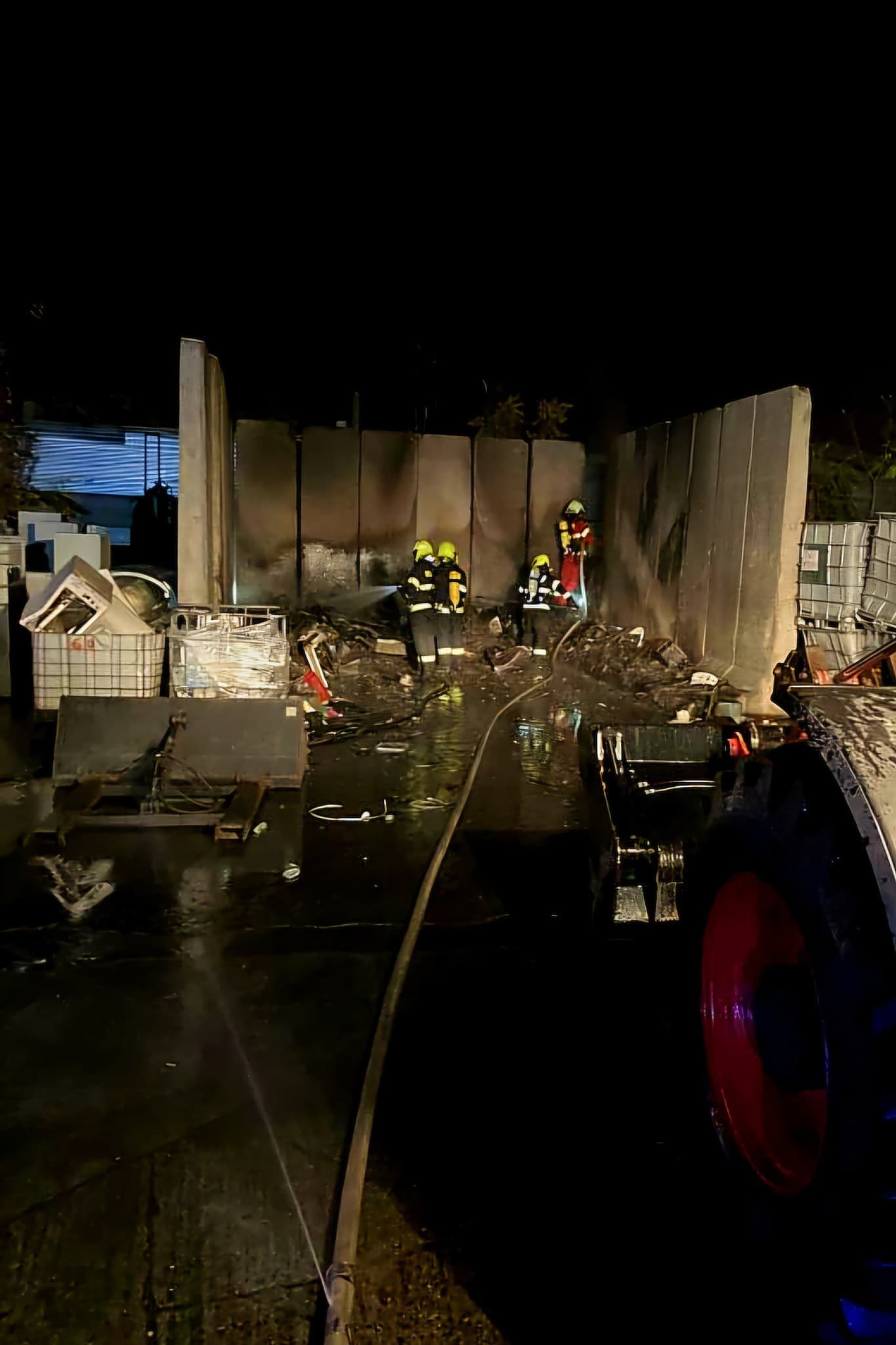 Oheň osvetlil nočnú Trnavu: