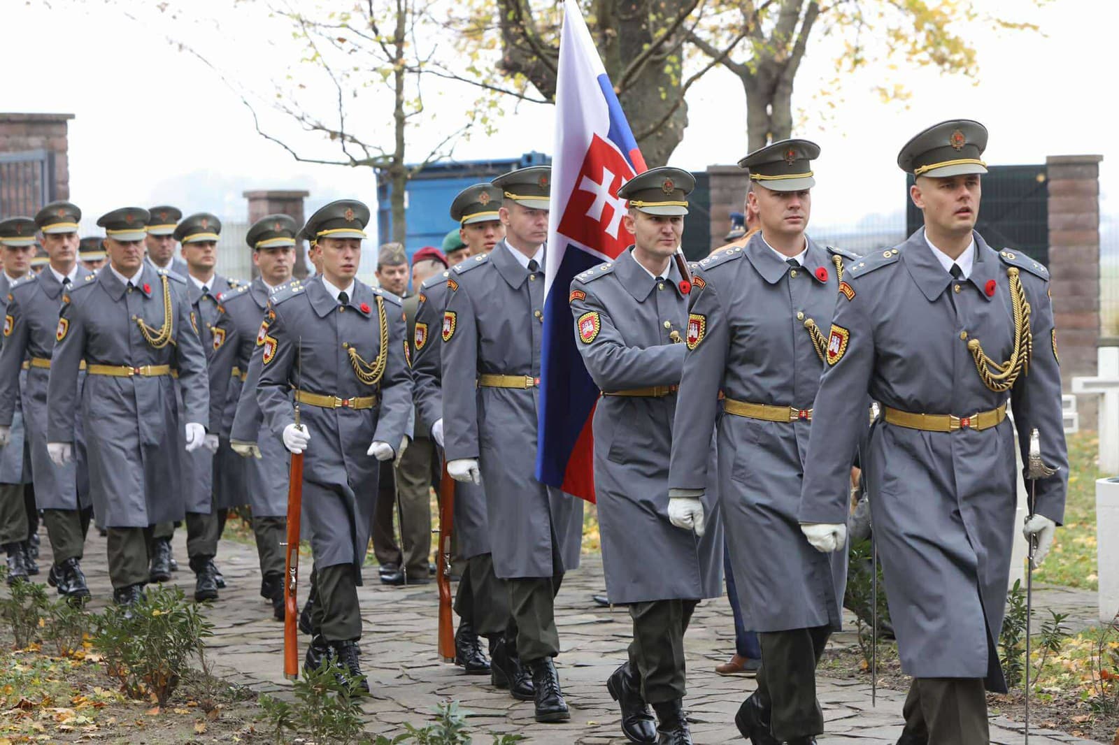 Pietny akt kladenia vencov pri príležitosti Dňa vojnových veteránov