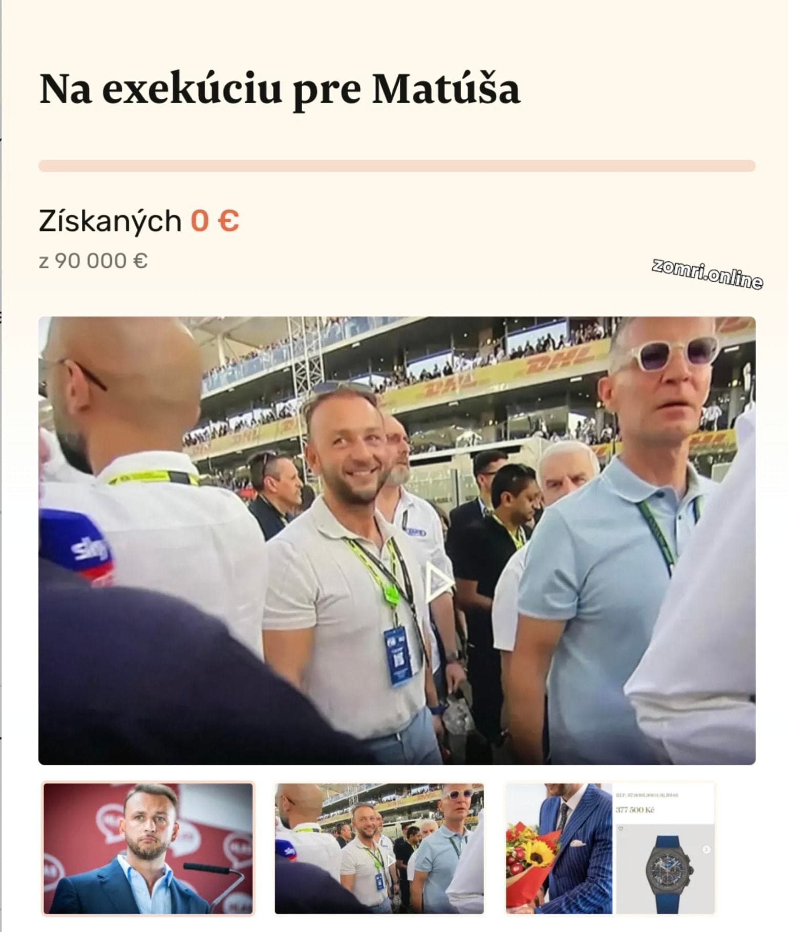 Vlna kriedy a exekútor