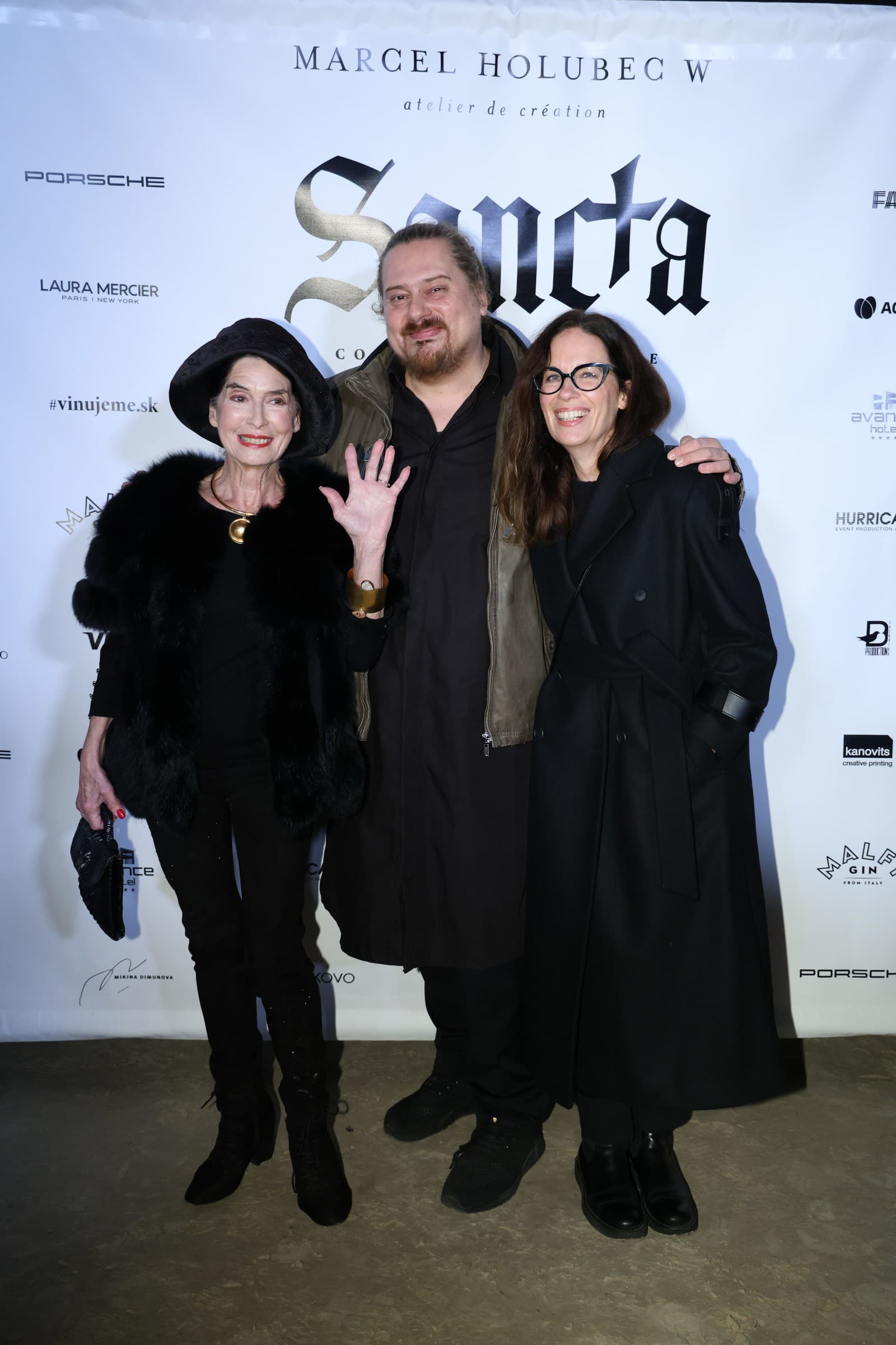 Módna prehliadka Marcela Holubca. 