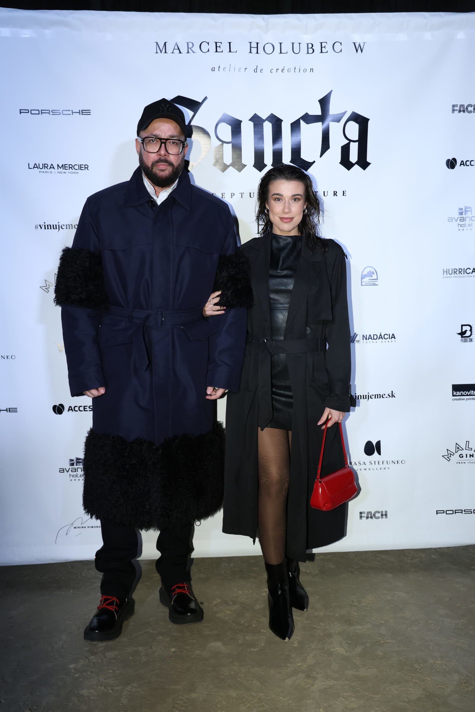 Módna prehliadka Marcela Holubca. Na snímke Adriána Brnčalová