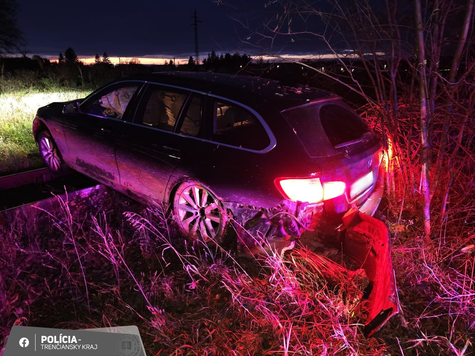 Policajná naháňačka ako z