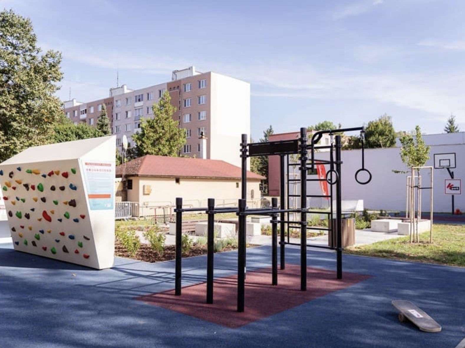 K Park je navrhnutý tak, aby sa v ňom tínedžeri cítili dobre