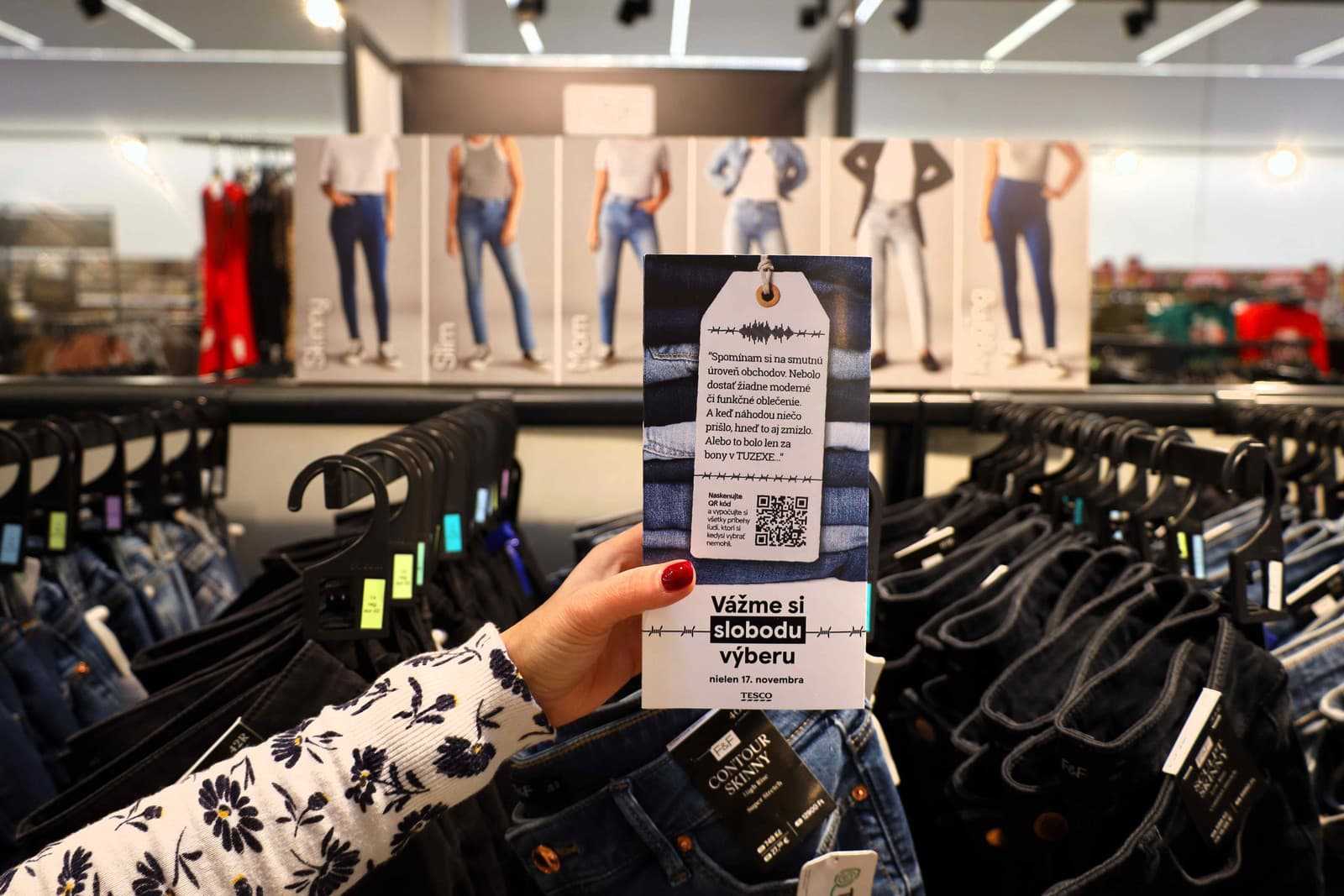 Tesco pri príležitosti 17.
