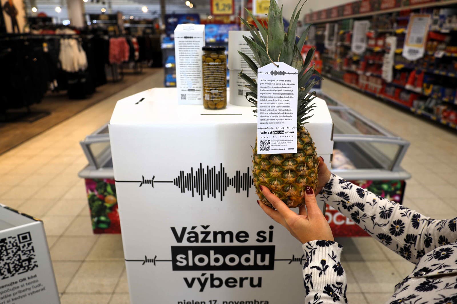 Tesco pri príležitosti 17.