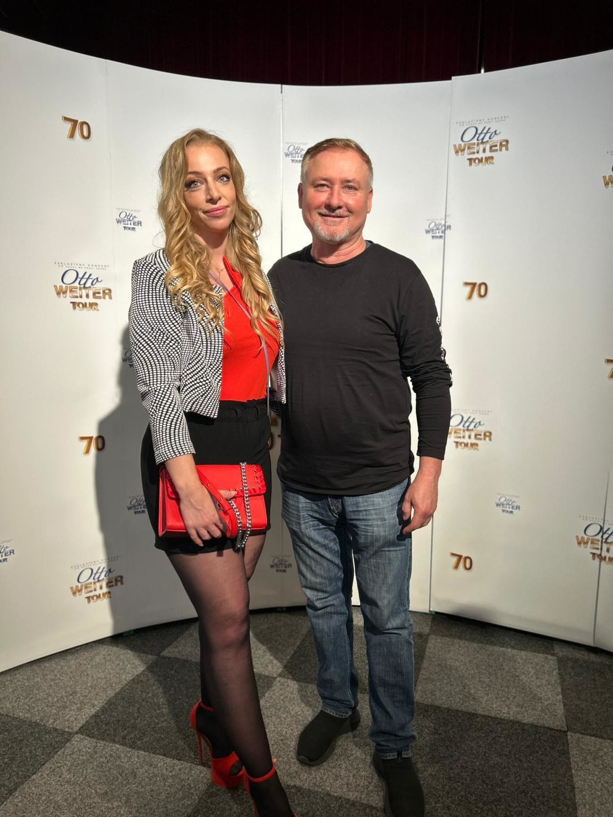 Koncert Otto Weiter 70 - Peter Batthyány s partnerkou