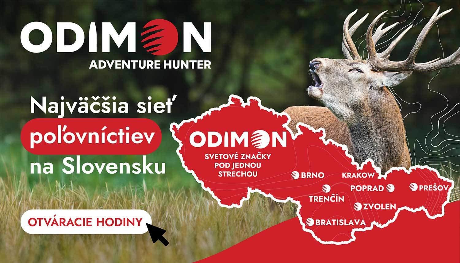 ODIMON, lovca dobrodružstiev otvoril