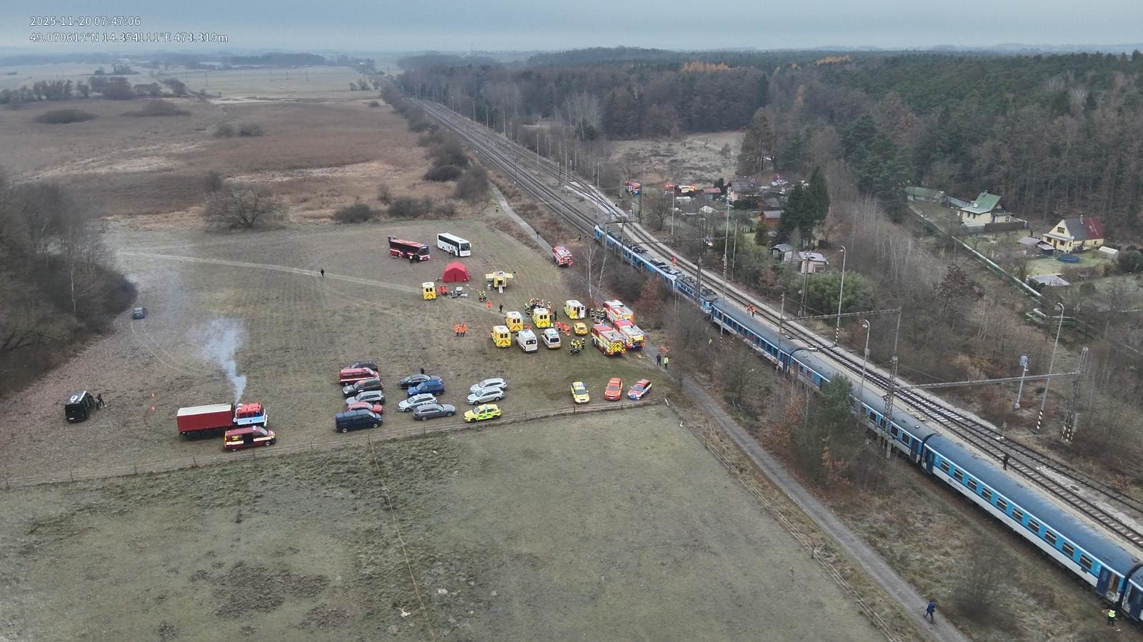 Ďalšie vlakové nešťastie: Zrazil