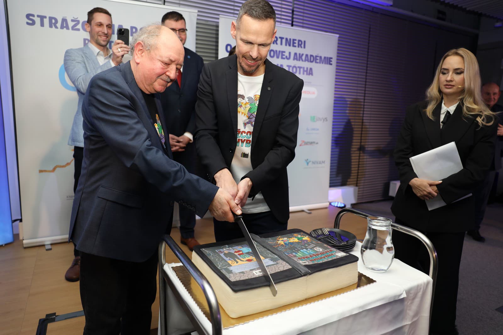 Strážcovia pohybu: Prezentácia knihy