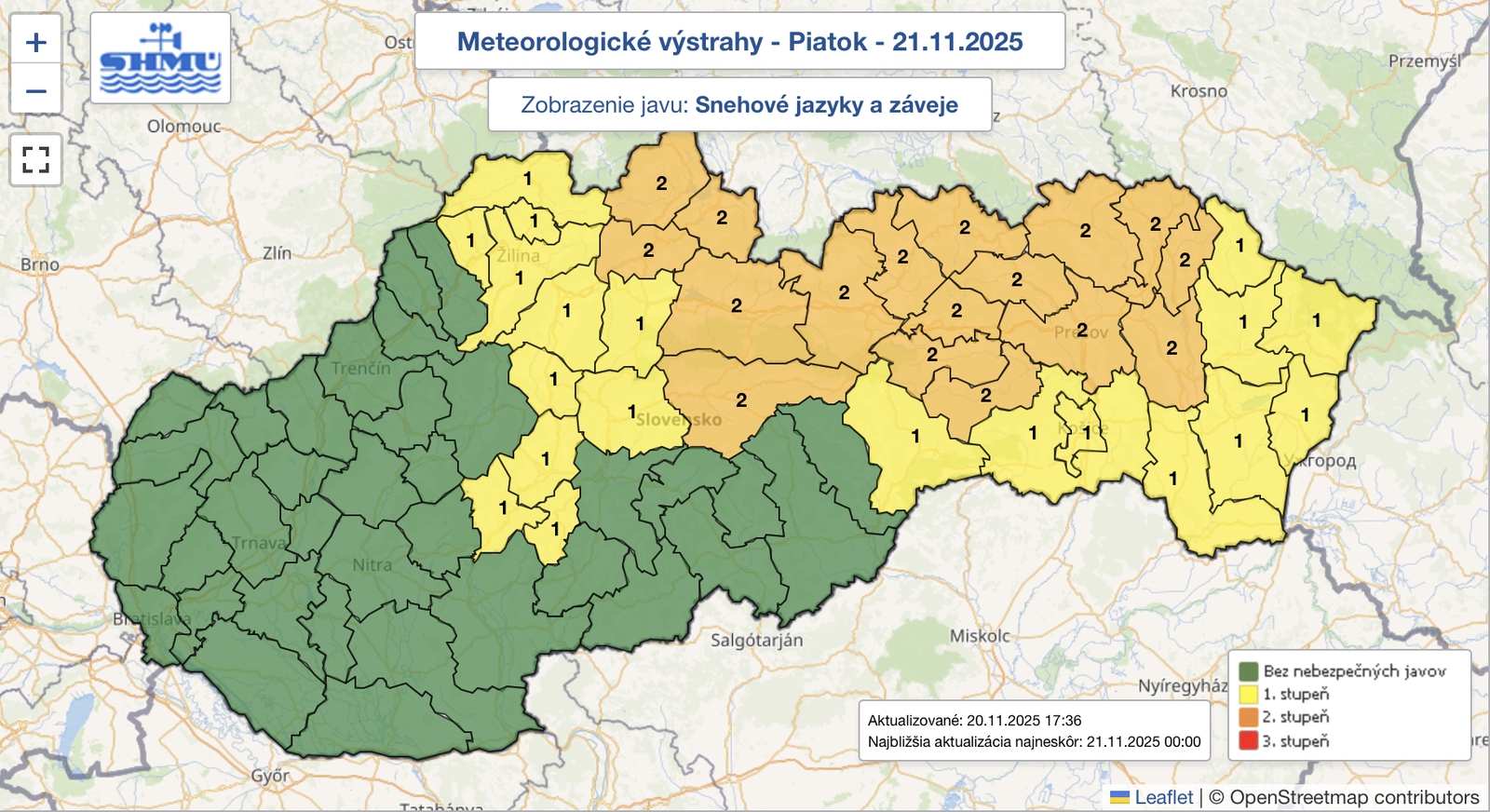 Pripravte sa na sneženie!